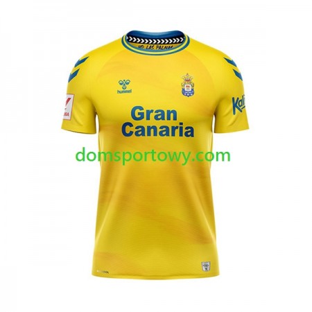 Koszulka Las Palmas Domowe Koszulki Piłkarskie 2023-2024 Krótki Rękaw